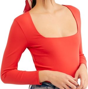 Free People Womens Truth or Dare Bodysuit